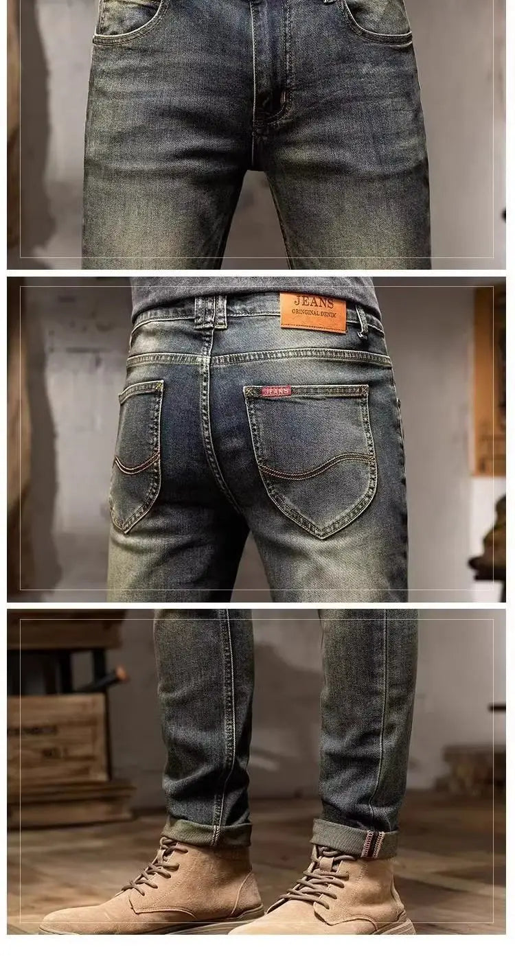 PENDRA Washed Straight Nostalgic Pants