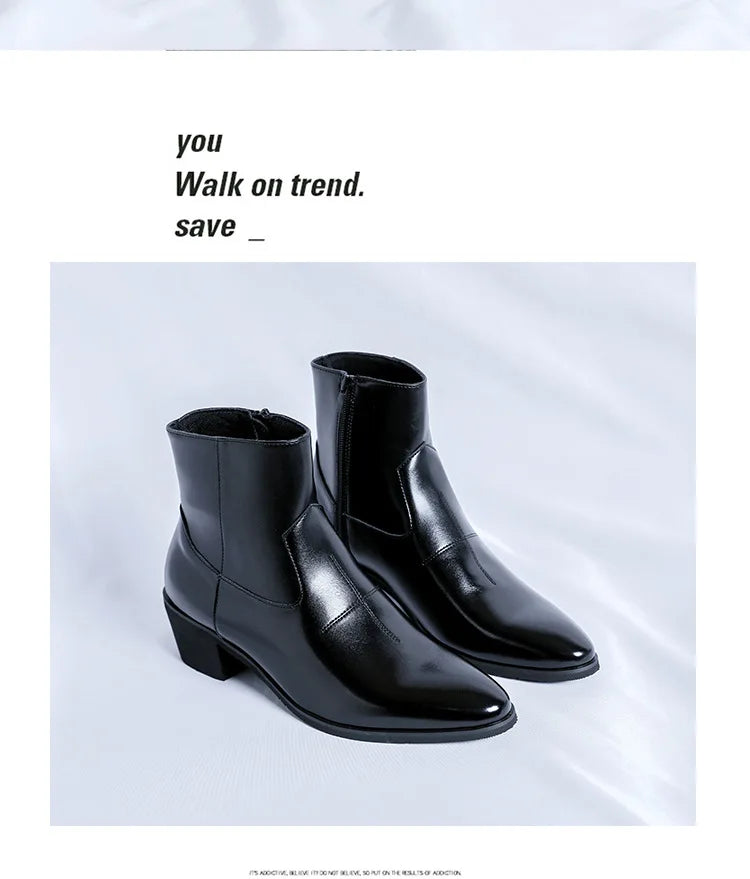 PENDRA Zipper Internal Height Boots