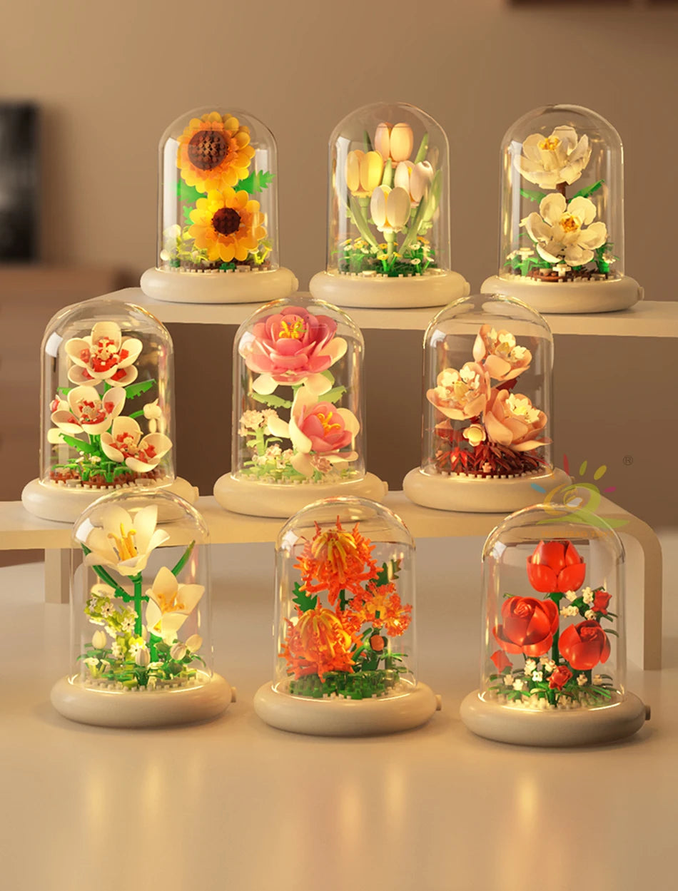 PENDRA Eternal Bouquet Micro Building Set