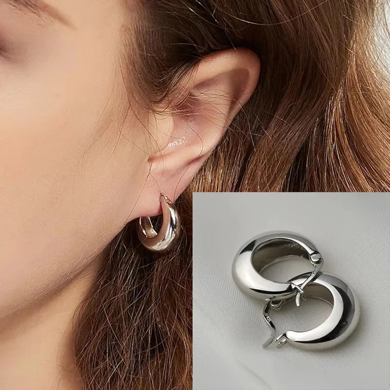 PENDRA Water Hotan Jade Silver Earrings