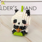 PENDRA Cute Panda Micro Building Set