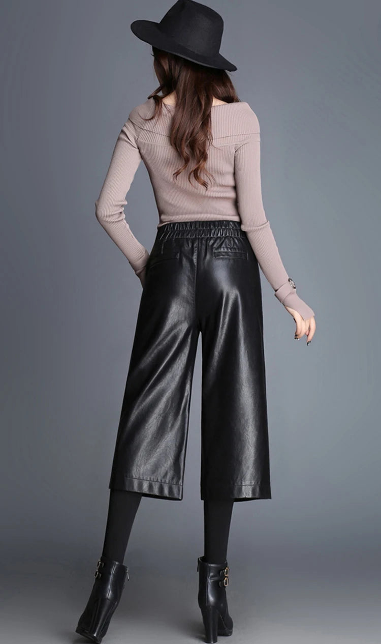 PENDRA Solid Color Nine Pants