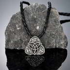 PENDRA Celtic Knot Rune Norse Necklace