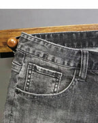 PENDRA Denim Embroidered Smoke Pants