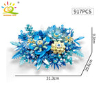 PENDRA Flores Bouquet Floral Building Set