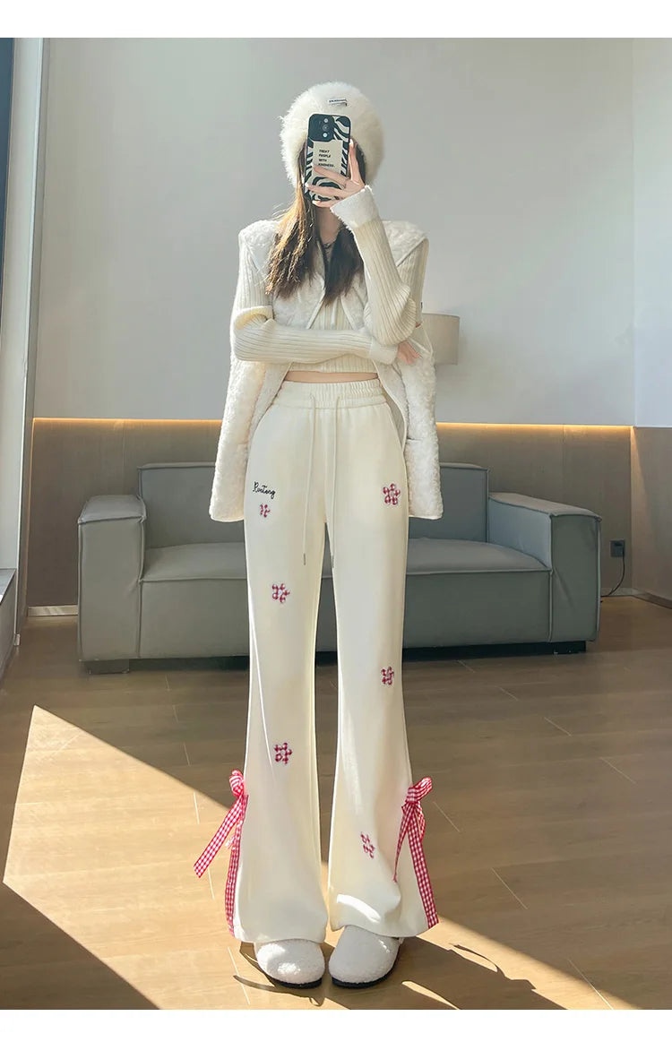 PENDRA Butterfly Knot Waist Micro Pants