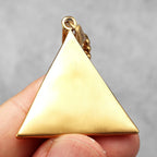 PENDRA Masonic Illuminati Eye Steel Necklace