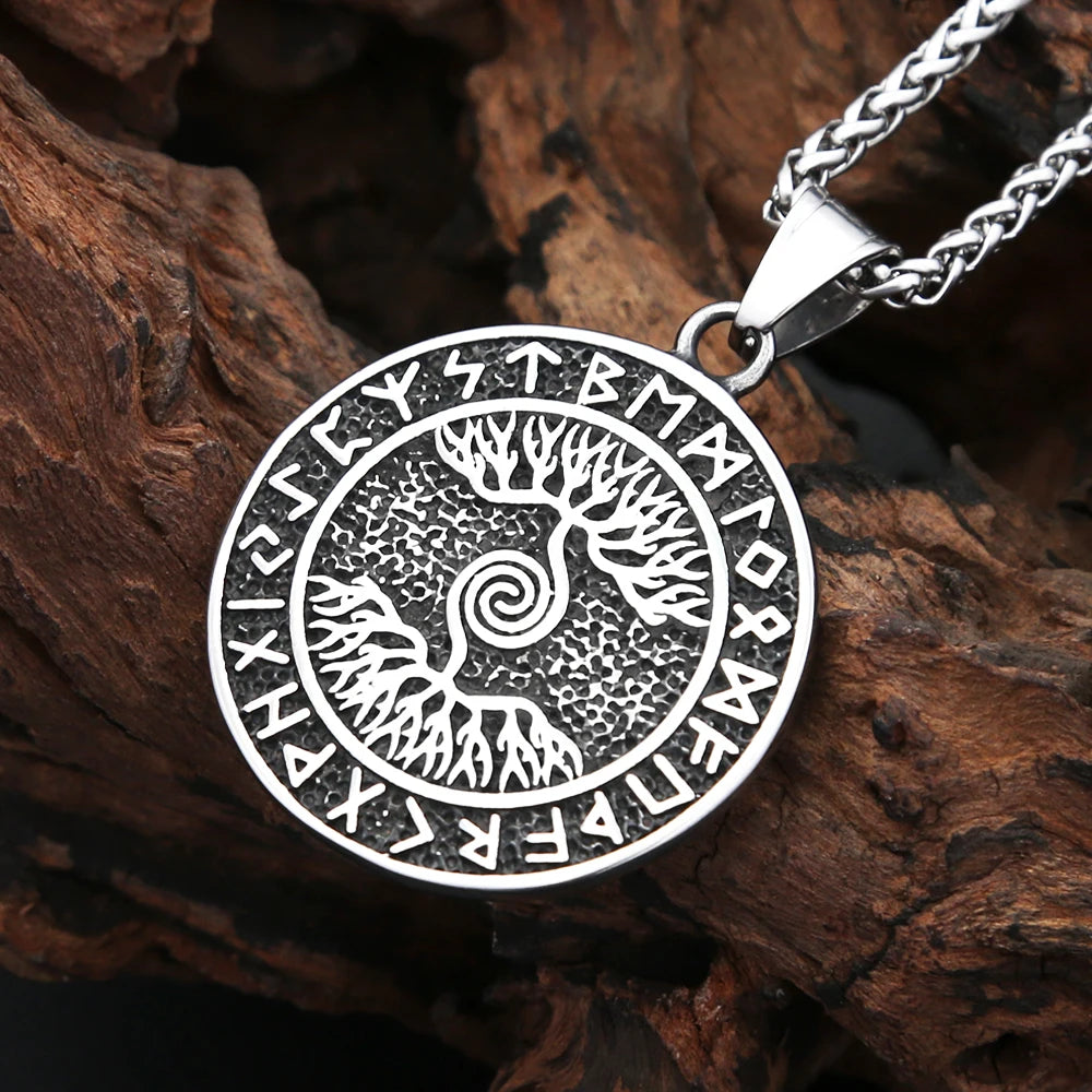 PENDRA Arboris Nordic Viking Tree of Life Pendant Necklace