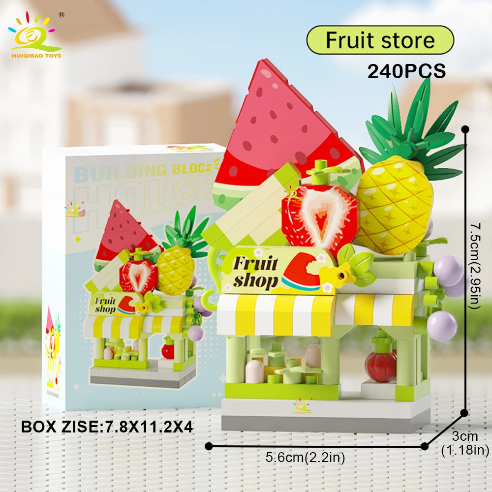 PENDRA Shop Burger Micro Building Set
