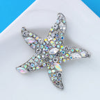PENDRA Marina Sparkling Starfish Brooch