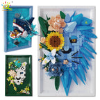 PENDRA Lion Leopard Floral Building Set