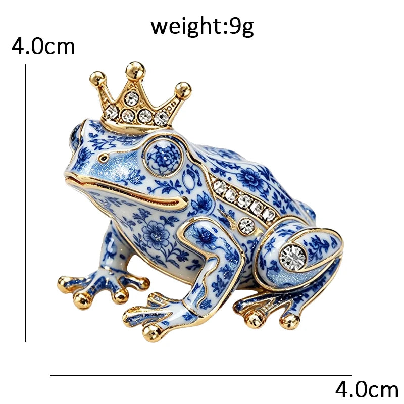 PENDRA Porcelain Animal Collection Brooch