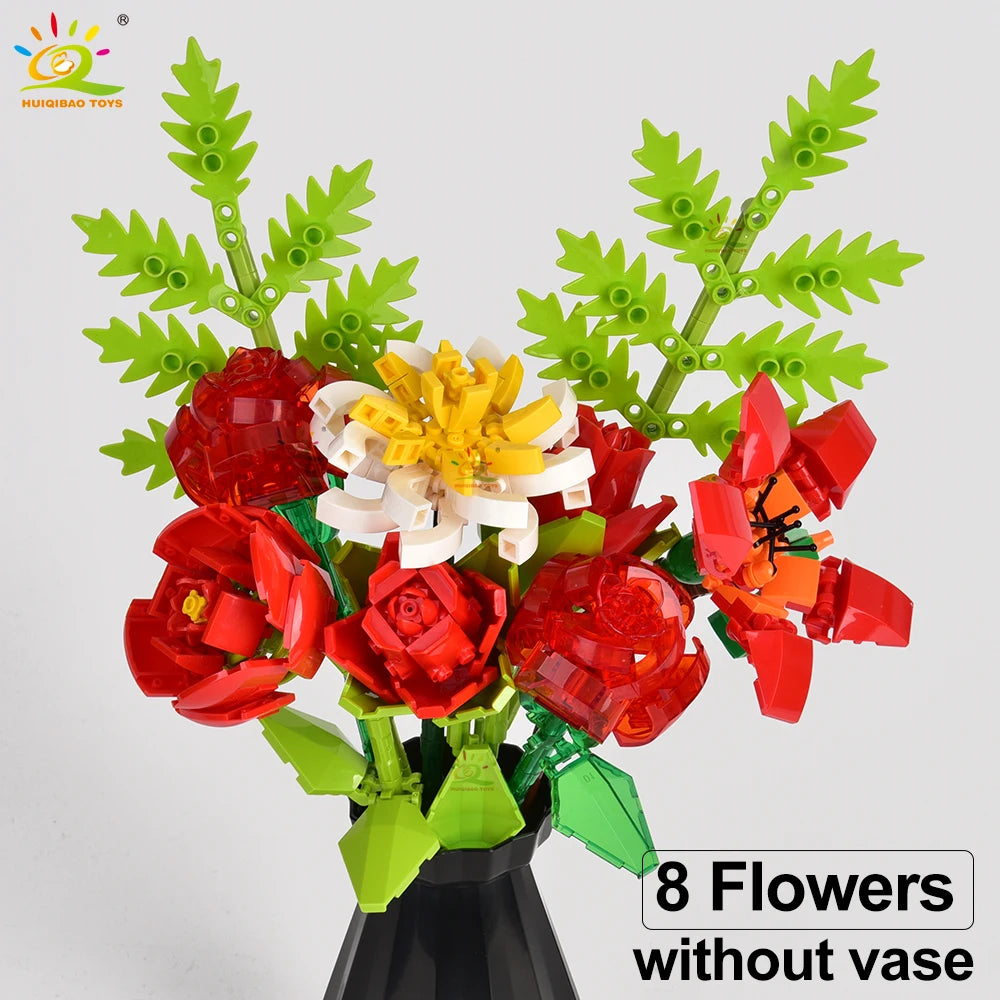 PENDRA Eternal Bouquet Floral Building Set