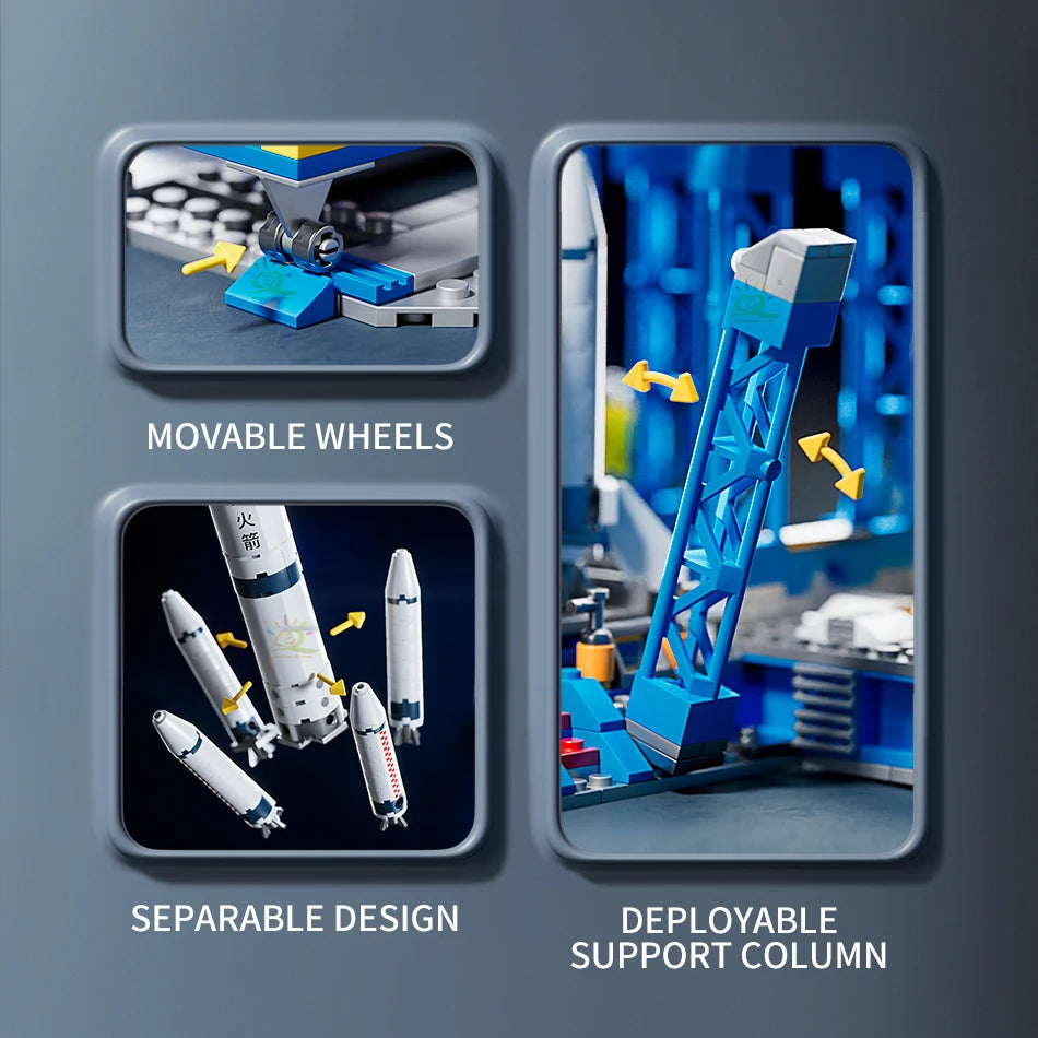 PENDRA Space Aviation Manned Building Set
