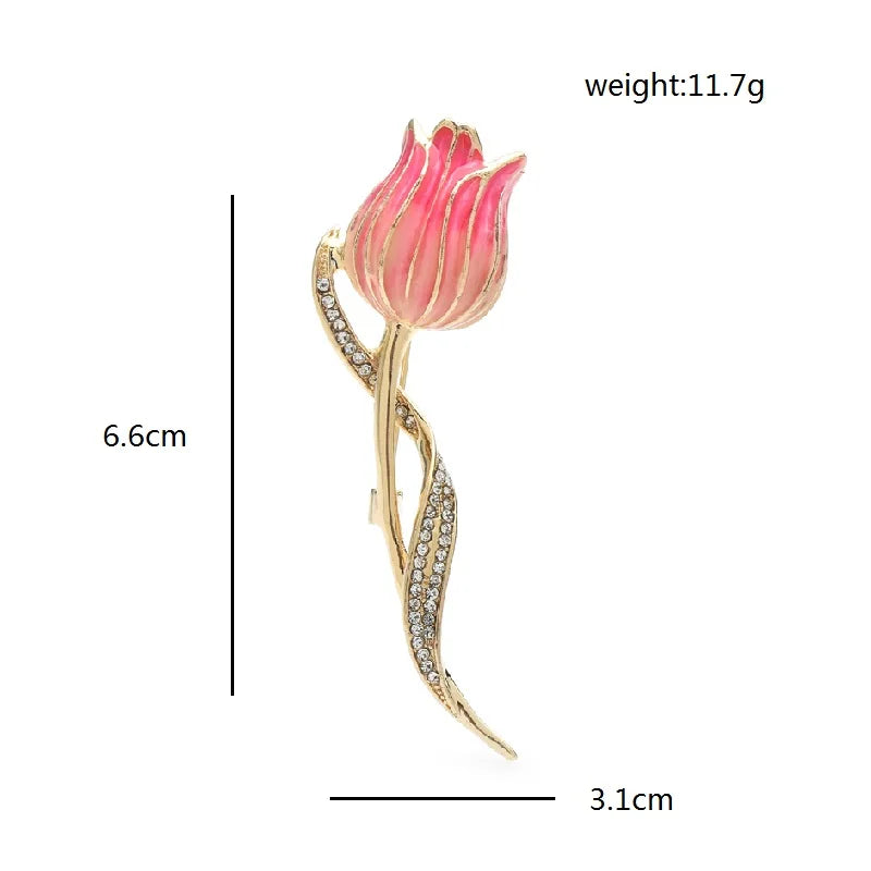 PENDRA Florielle5 Floral Brooch
