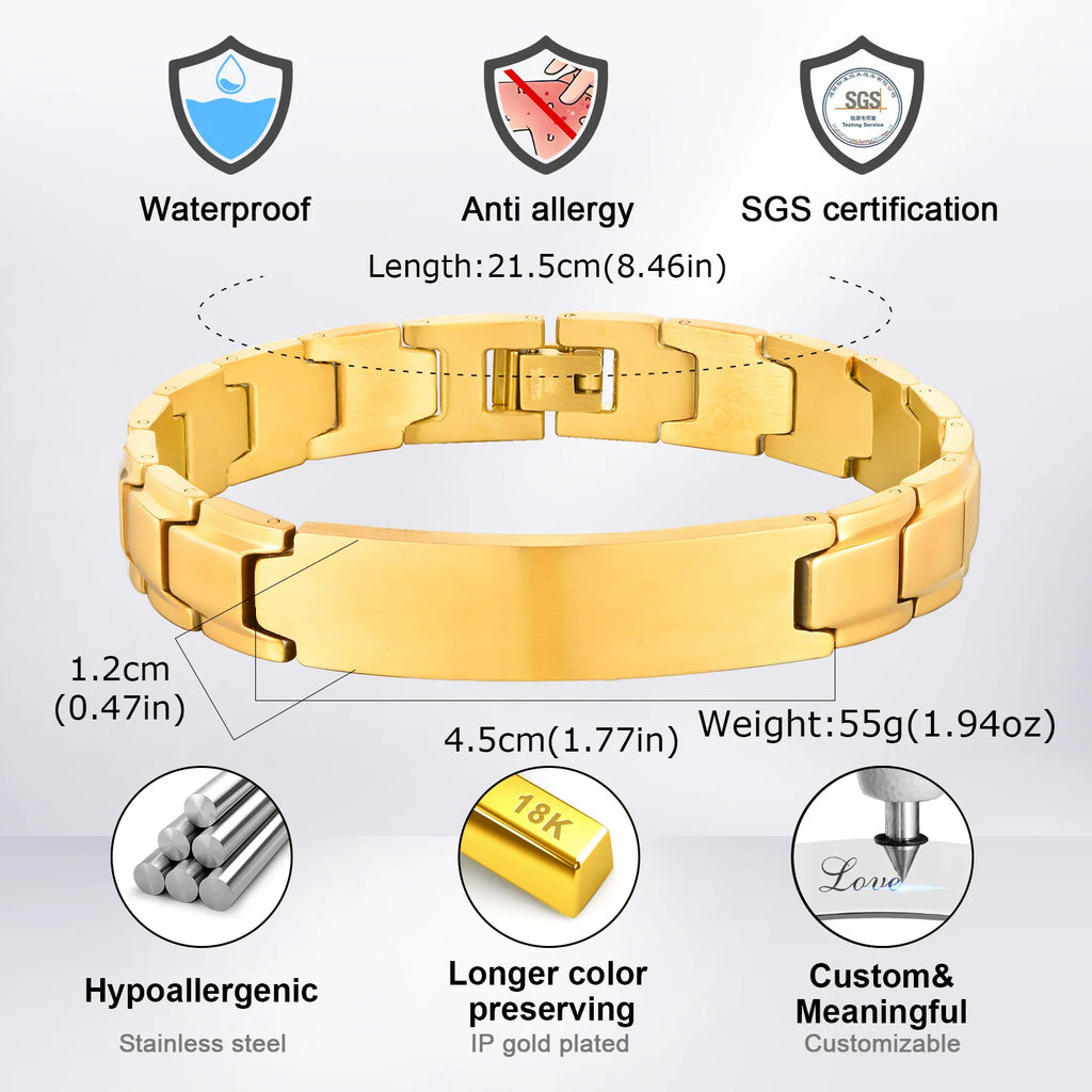 PENDRA Belselle Custom Engraved Bracelet
