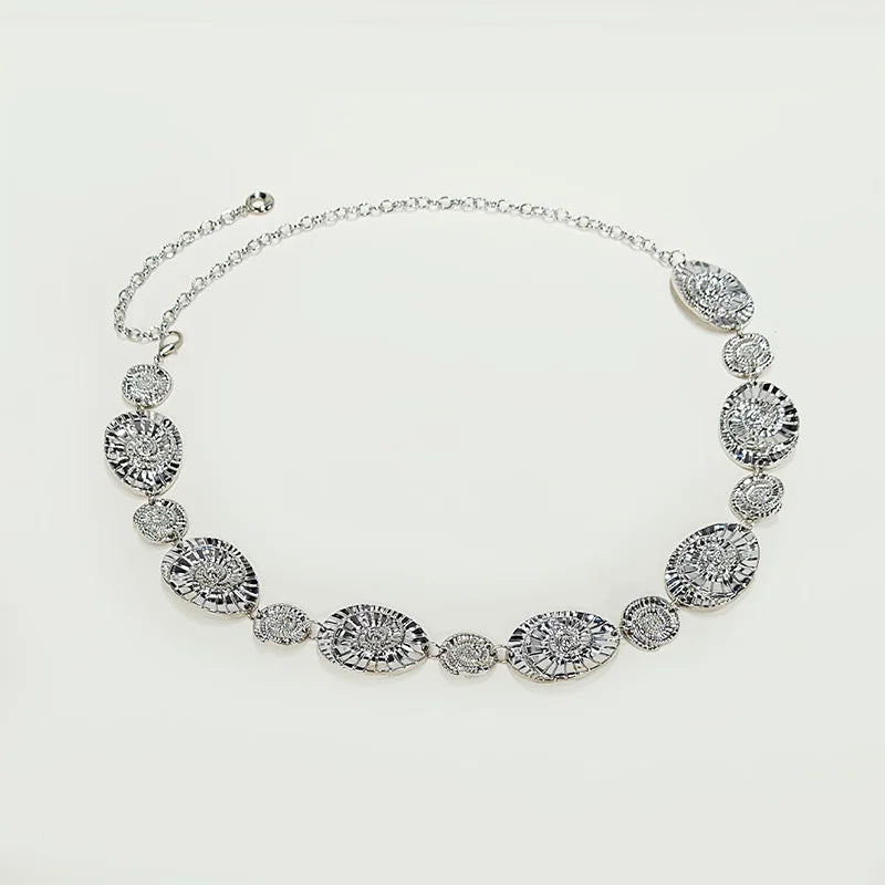 PENDRA Demielle Metal Conch Elegant Waist Chain Belt