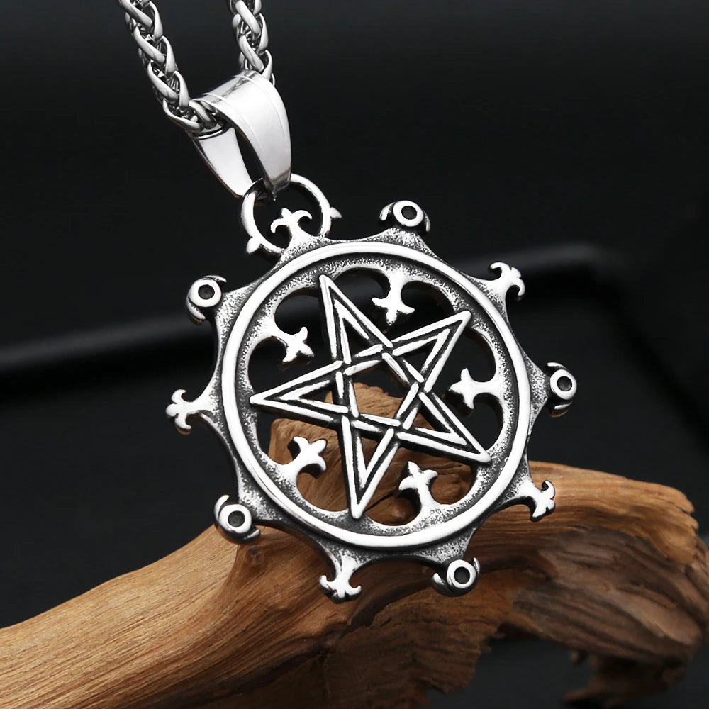 PENDRA Pentagramforge 316L Stainless Steel Pentagram Pendant