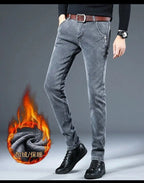 PENDRA Plush Wool Korean Jeans