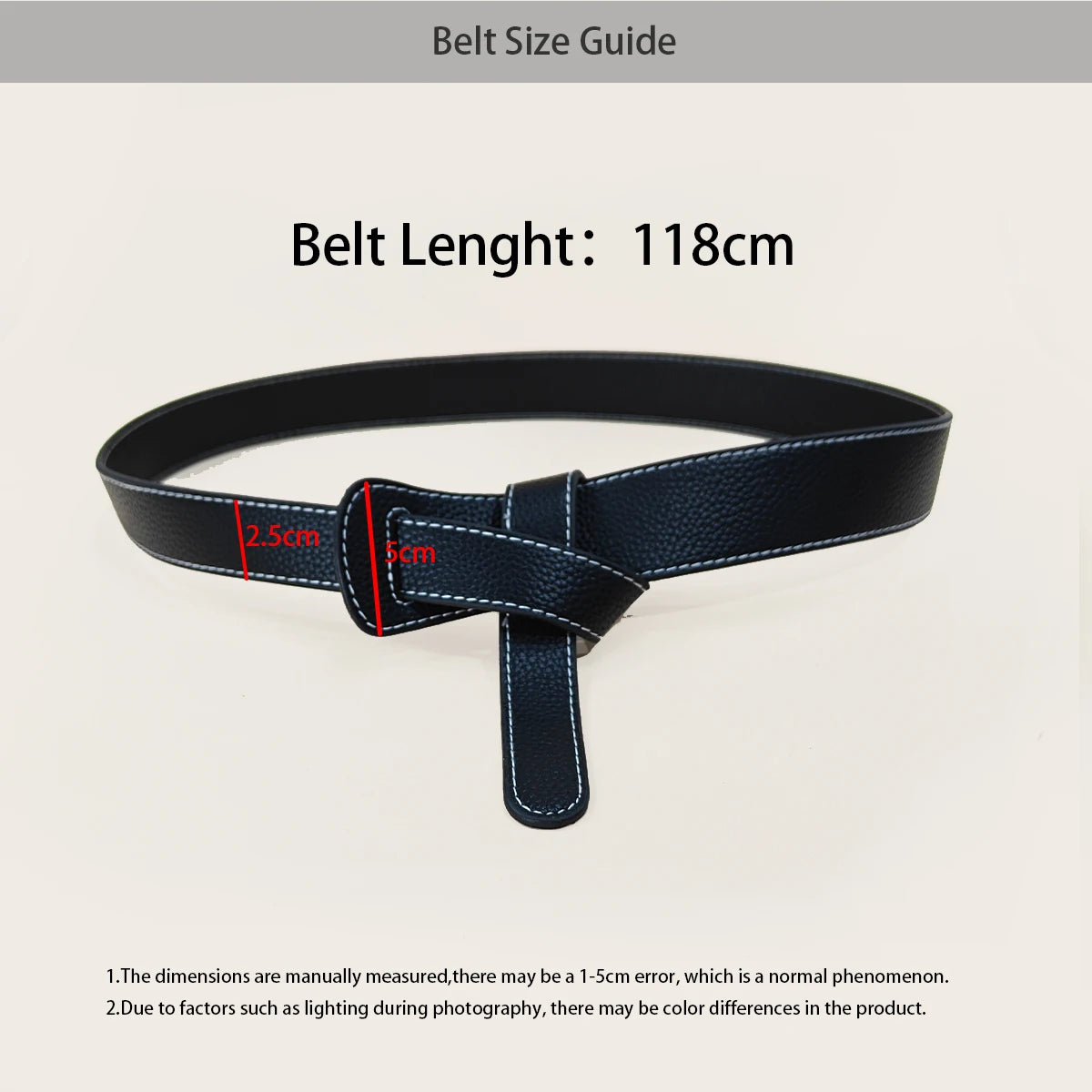 Women's version of the new Korean student dress coat with waist-cinching decorative Elegant leather belt Fashion Corset Belt