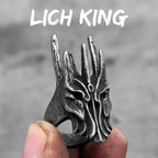 PENDRA Punk Gothic Skull Ring