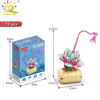 PENDRA Succulent Potted Floral Building Set