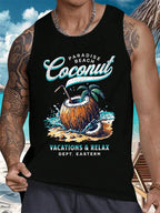 PENDRA 3D Print Sport Sleeveless T-Shirt