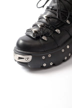 PENDRA Lace Platform Ankle Boots