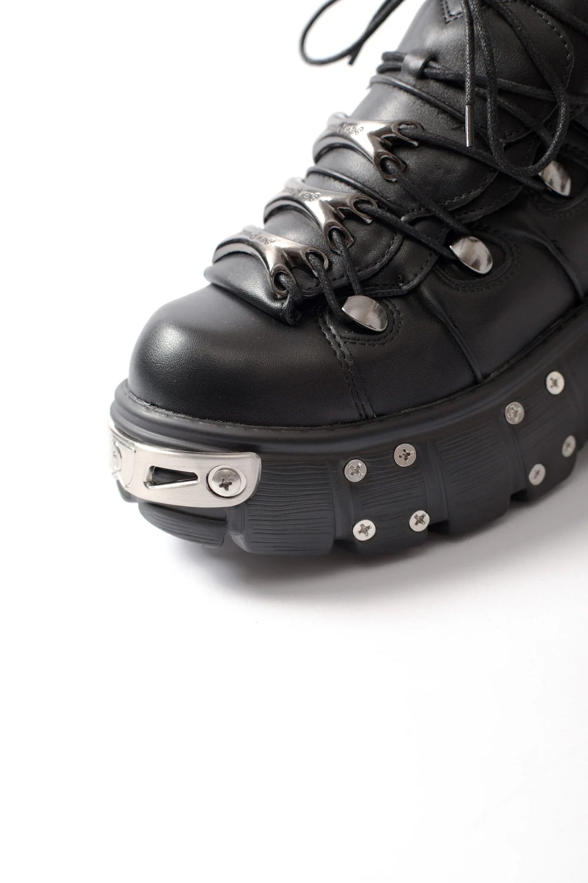 PENDRA Lace Platform Ankle Boots