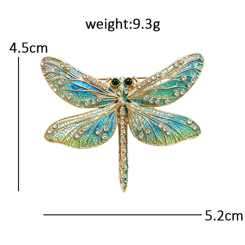 PENDRA Beautiful Dragonfly Brooch