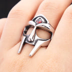 PENDRA MFDOOM Punk Mask Ring