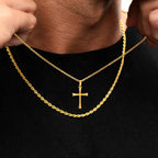 PENDRA Cross Gold Pendant Necklace