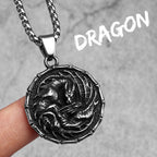 PENDRA Uliessa Dragon Motif Necklace