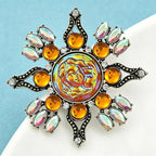 PENDRA Vintage Cameo Face Brooch