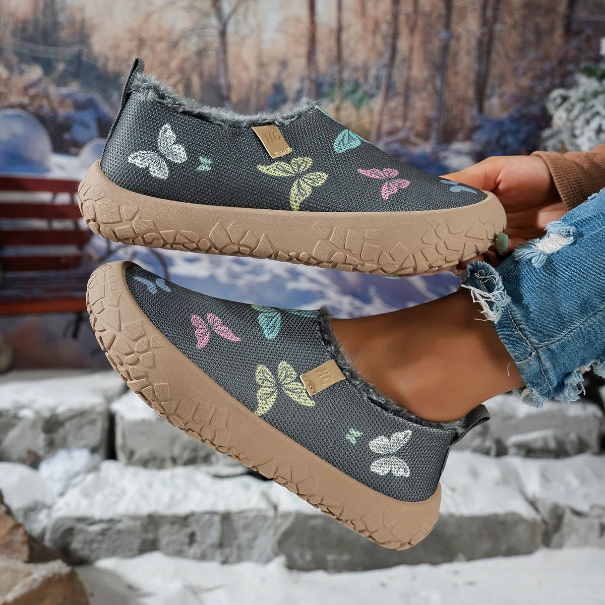 PENDRA Cotton Large Size Shoes