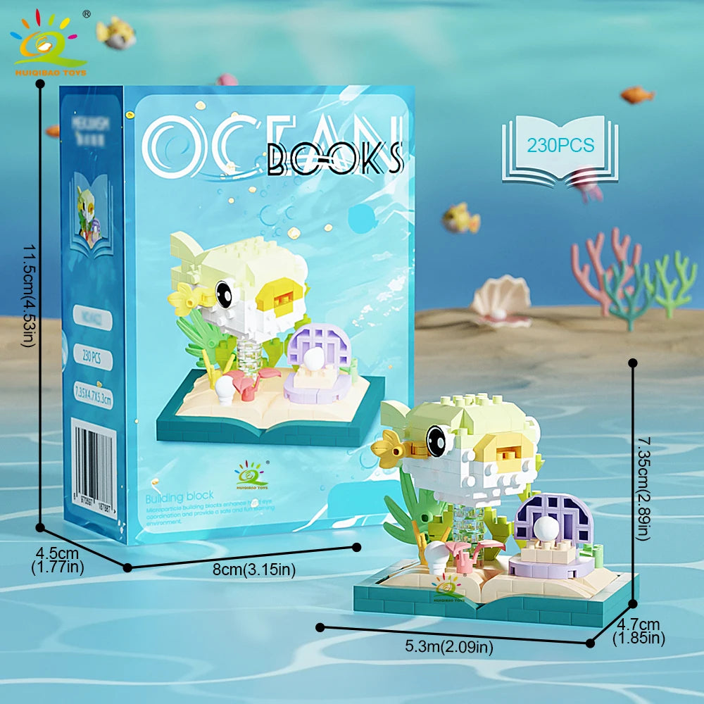 PENDRA Ocean Orcas Micro Building Set