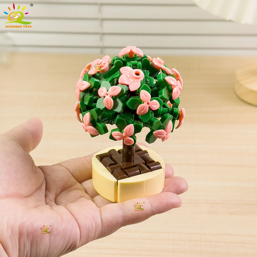 PENDRA Succulent Potted Floral Building Set