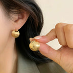 PENDRA Geometry Silver Earrings