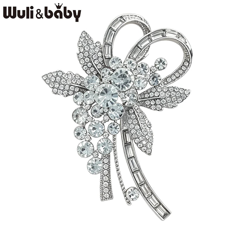 PENDRA Floravie Elegant Flower Brooch
