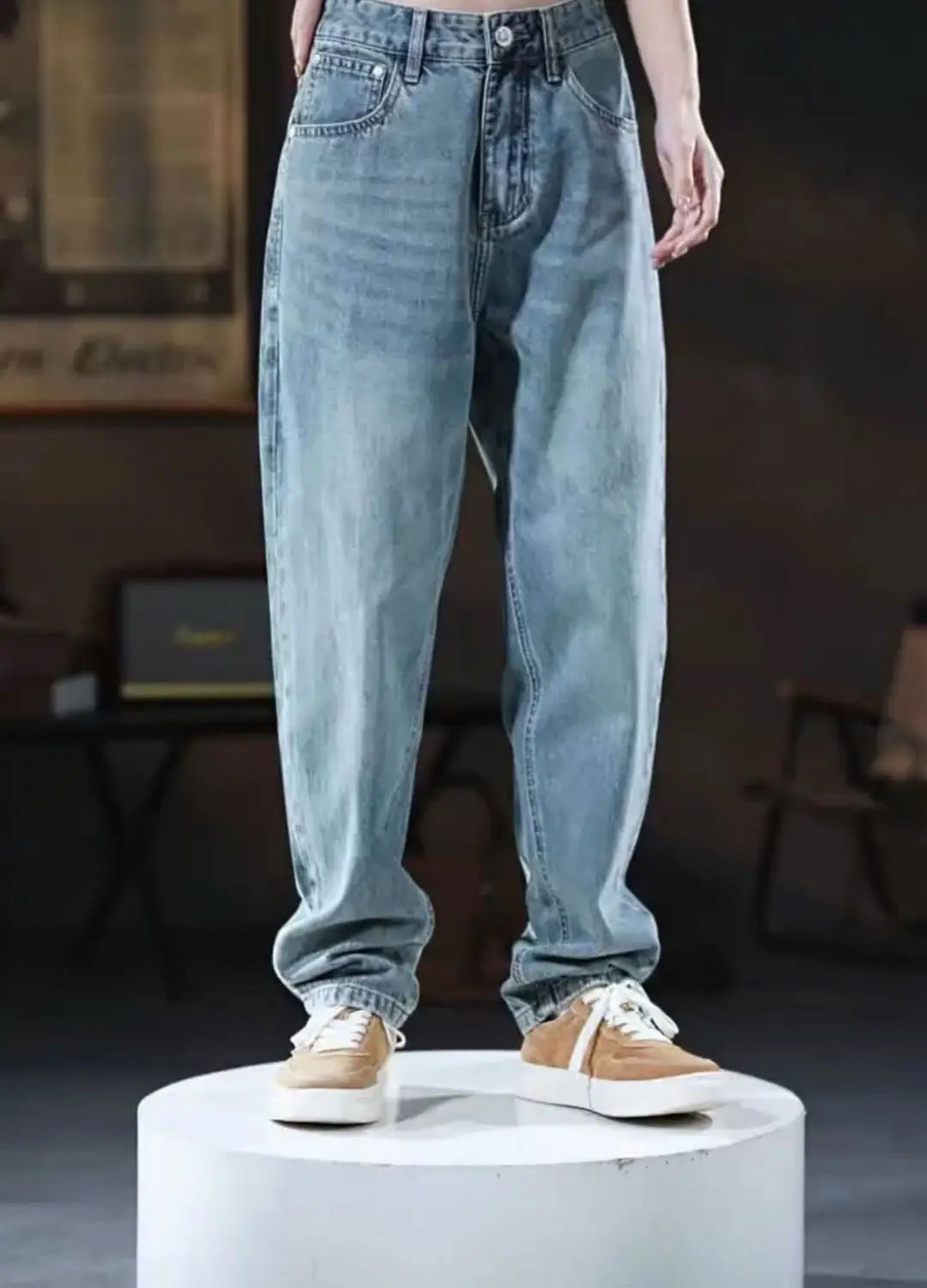 PENDRA Straight Wide Pants