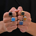 PENDRA Valentine's Day Father Steel Ring