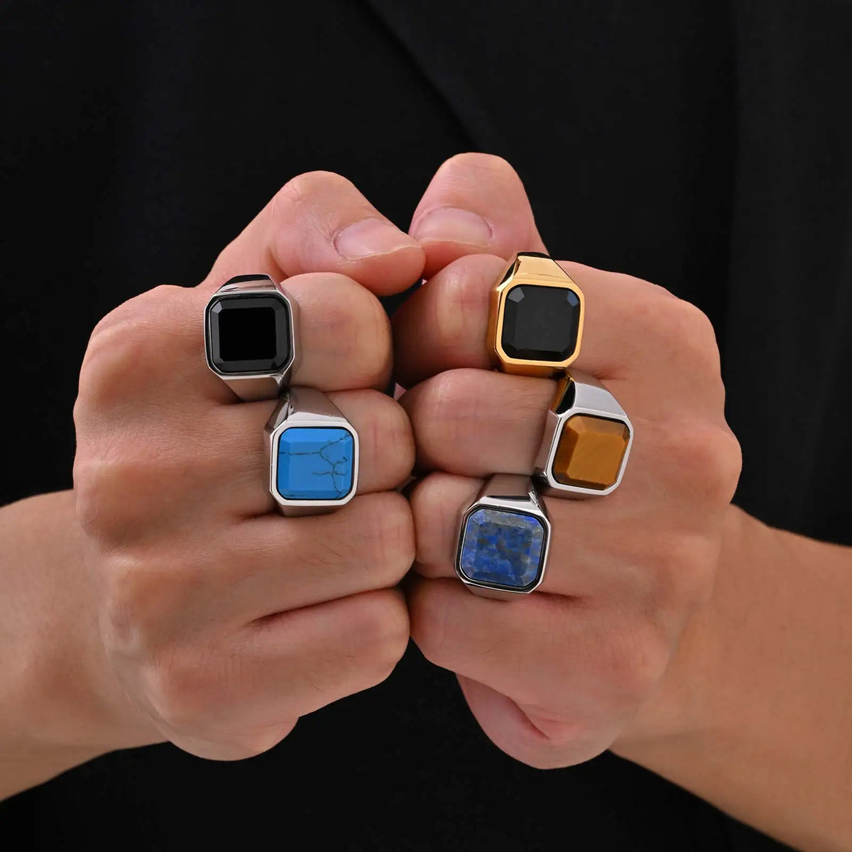 PENDRA Valentine's Day Father Steel Ring