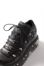 PENDRA Lace Platform Ankle Boots