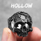 PENDRA Punk Gothic Skull Ring