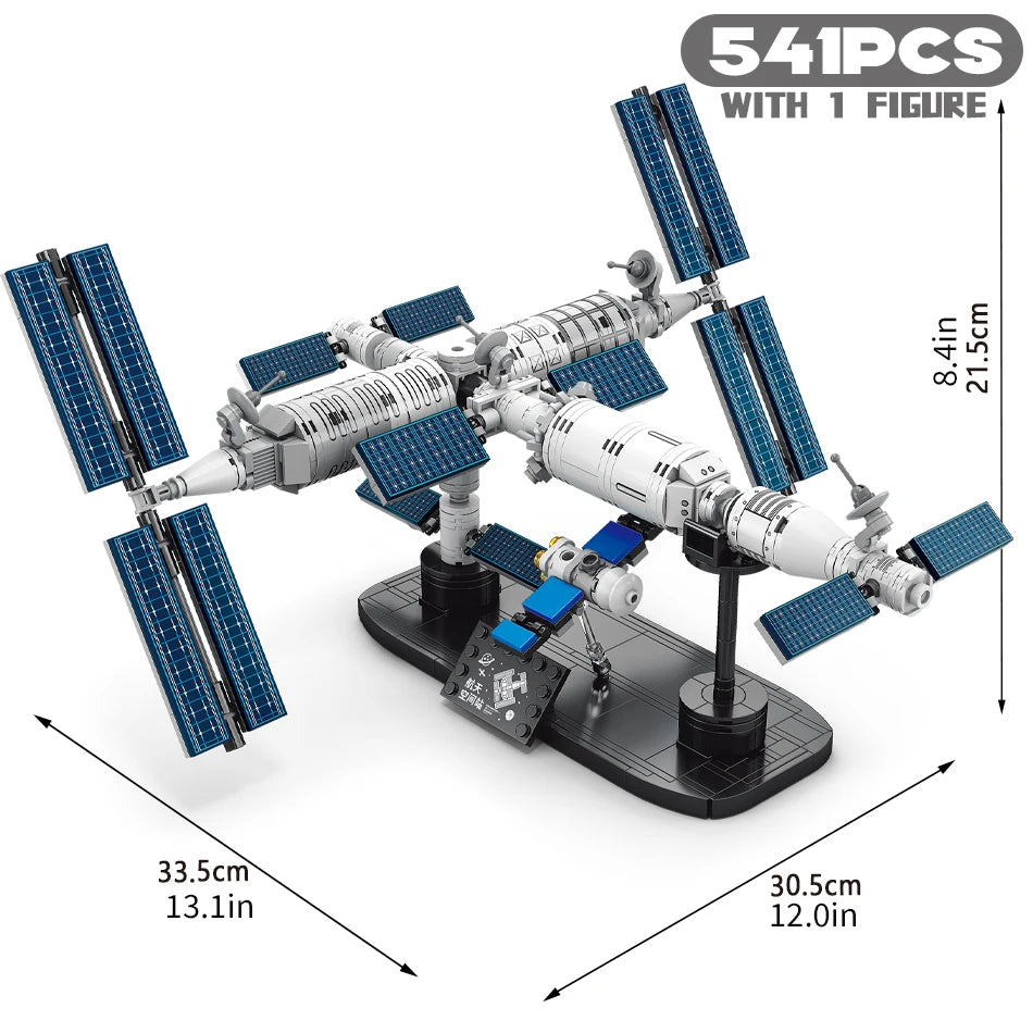 PENDRA Space Station Astronaut Building Set