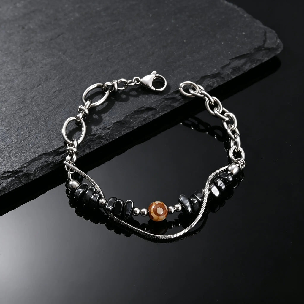 PENDRA Hematite Beads Bracelet