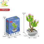 PENDRA Succulent Potted Floral Building Set