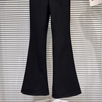 PENDRA Micro Flared Velvet Pants