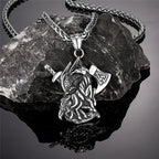 PENDRA Vikings Norse Leather Necklace