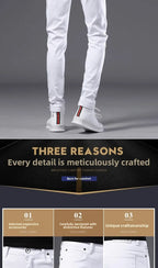 PENDRA White Fitting Pants
